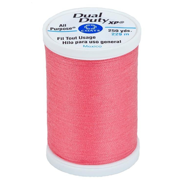 Dual Duty XP All Purpose Thread Medium Coral by Coats & Clark - Coats & Clark from Fort Worth Fabric Studio