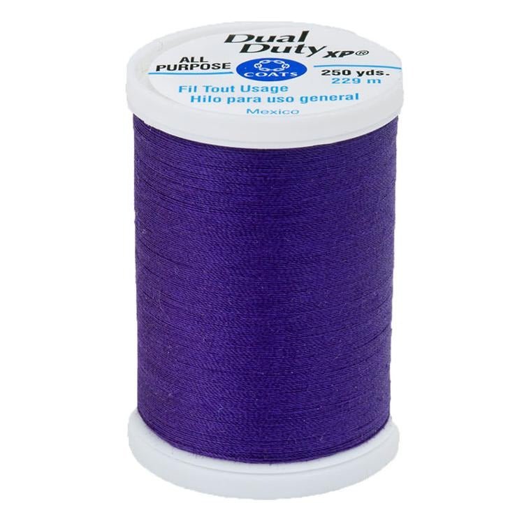 Dual Duty XP All Purpose Thread Purple by Coats & Clark - Coats & Clark from Fort Worth Fabric Studio