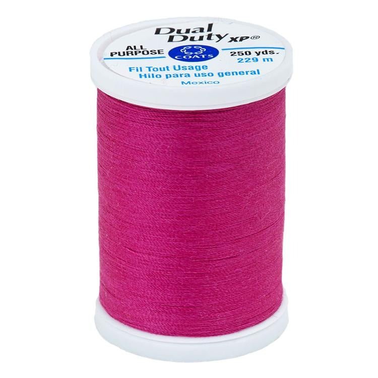 Dual Duty XP All Purpose Thread Red Rose by Coats & Clark - Coats & Clark from Fort Worth Fabric Studio