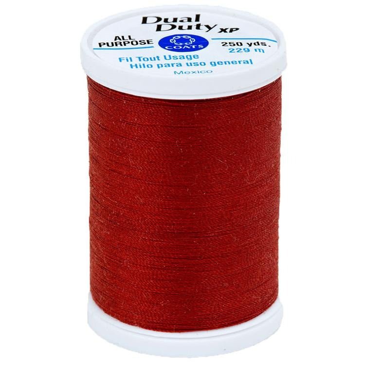 Dual Duty XP All Purpose Thread Rustana Red by Coats & Clark - Coats & Clark from Fort Worth Fabric Studio
