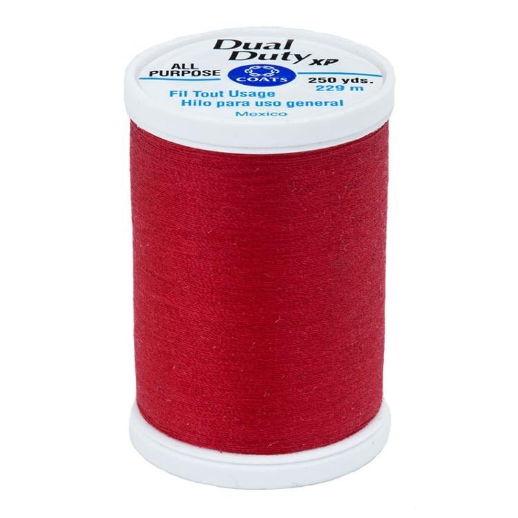Dual Duty XP All Purpose Thread Scarlet by Coats & Clark - Coats & Clark from Fort Worth Fabric Studio