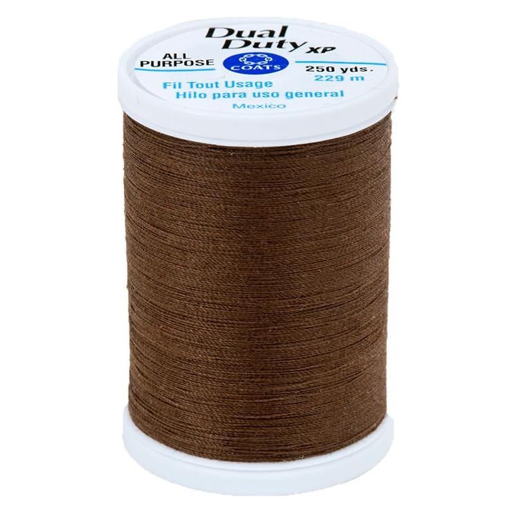 Dual Duty XP All Purpose Thread Seal Brown by Coats & Clark - Coats & Clark from Fort Worth Fabric Studio