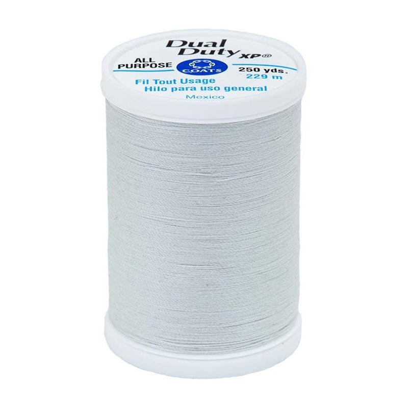 Dual Duty XP All Purpose Thread Silver by Coats & Clark - Coats & Clark from Fort Worth Fabric Studio