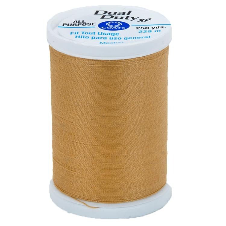 Dual Duty XP All Purpose Thread Temple Gold by Coats & Clark - Coats & Clark from Fort Worth Fabric Studio