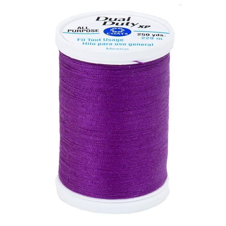 Dual Duty XP All Purpose Thread Ultra Violet by Coats & Clark - Coats & Clark from Fort Worth Fabric Studio