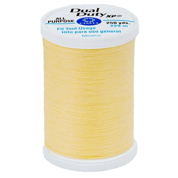 Dual Duty XP All Purpose Thread Yellow by Coats & Clark - Coats & Clark from Fort Worth Fabric Studio