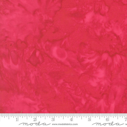 Echo Batiks Marble Crimson – Remnant 25" × 44" - Moda from Fort Worth Fabric Studio
