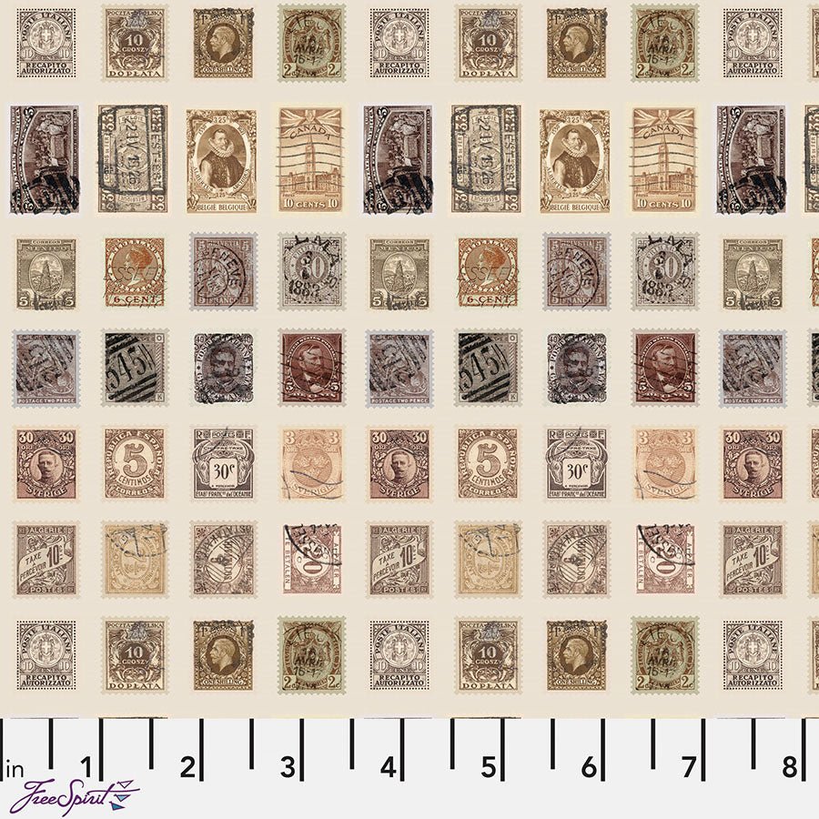Eclectic Elements Palette - Neutral Stamps Neutral - Free Spirit from Fort Worth Fabric Studio