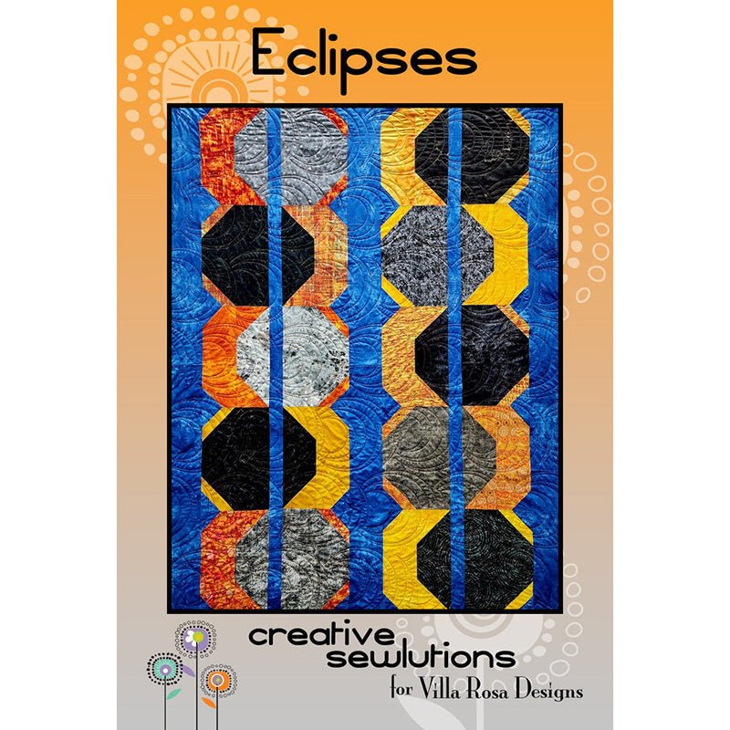 Eclipses Quilt Pattern PDF Download - Villa Rosa Designs from Fort Worth Fabric Studio