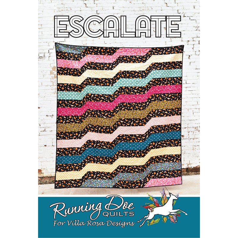 Escalate Quilt Pattern PDF Download - Villa Rosa Designs from Fort Worth Fabric Studio