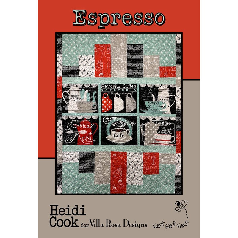 Espresso Quilt Pattern PDF Download - Villa Rosa Designs from Fort Worth Fabric Studio