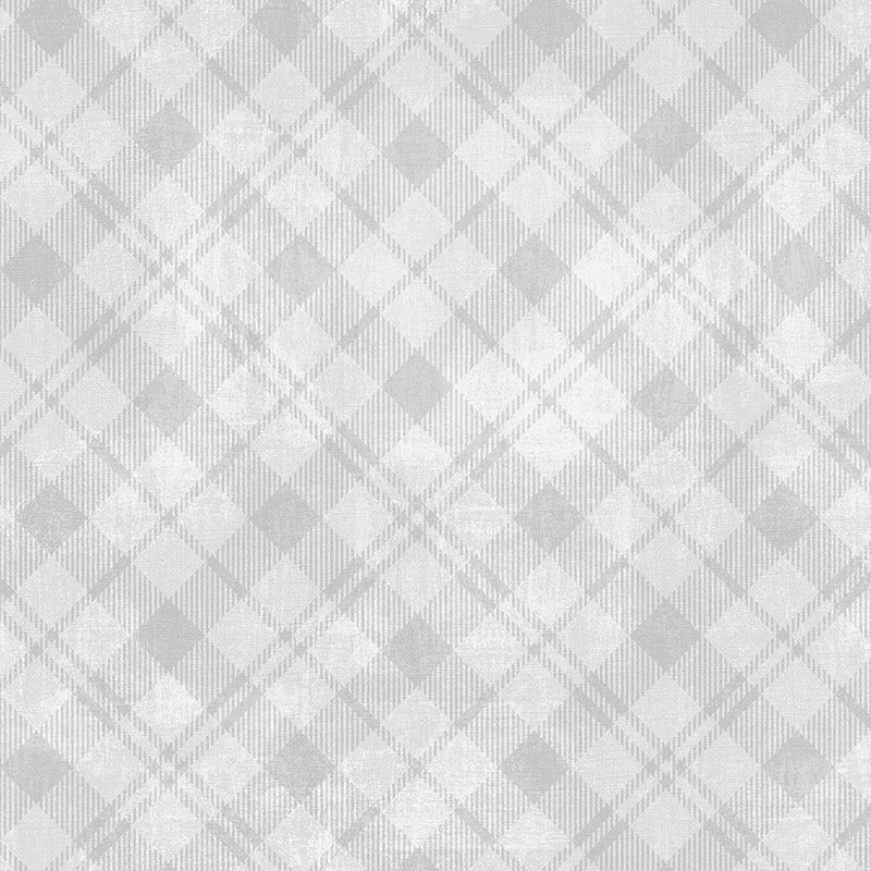 Essentials Basics Plaid Silver - Wilmington Prints from Fort Worth Fabric Studio