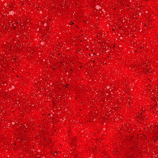 Essentials Splatter Texture Cherry Red - Wilmington Prints from Fort Worth Fabric Studio