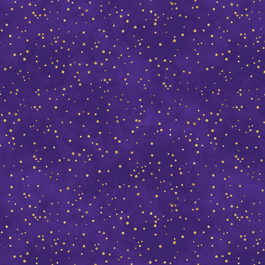 Essentials Sprinkles Dark Purple - Wilmington Prints from Fort Worth Fabric Studio