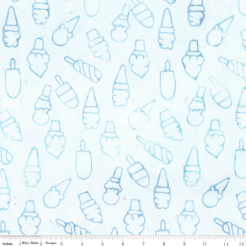 Expressions Batiks Places You'll Go Ice Cream Wisp - Riley Blake from Fort Worth Fabric Studio