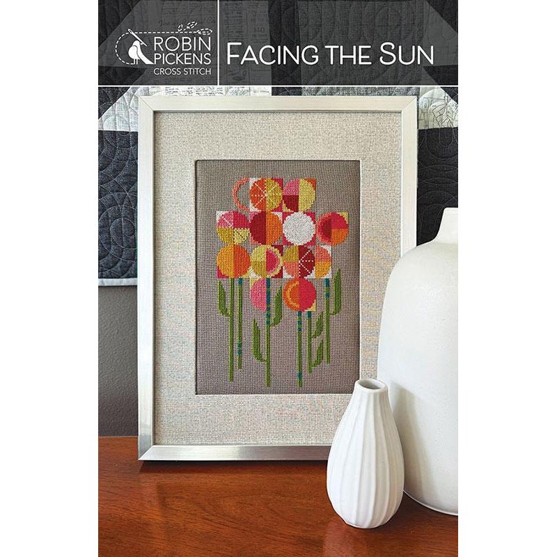 Facing the Sun Cross Stitch Pattern by Robin Pickens - Robin Pickens from Fort Worth Fabric Studio