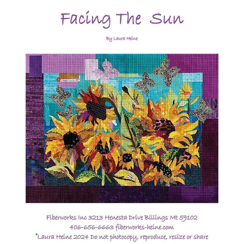 Facing the Sun Quilt Pattern from Fiberworks Inc - Fiberworks Inc from Fort Worth Fabric Studio