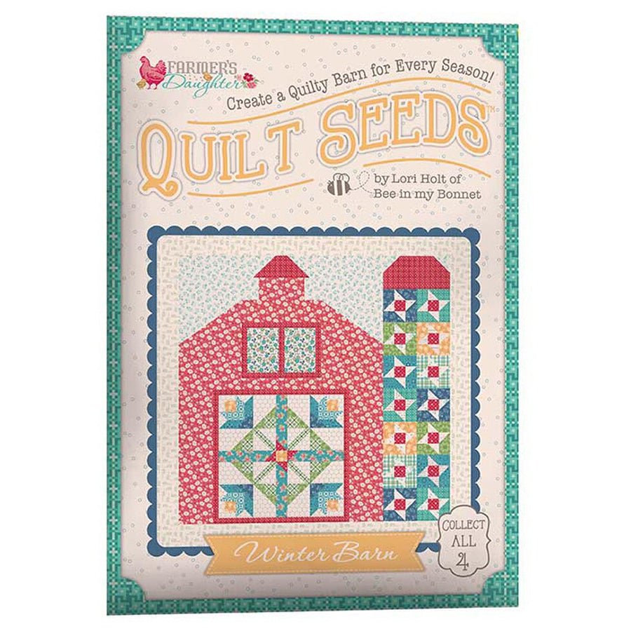 Farmer's Daughter Quilt Seeds Winter Barn - Riley Blake from Fort Worth Fabric Studio