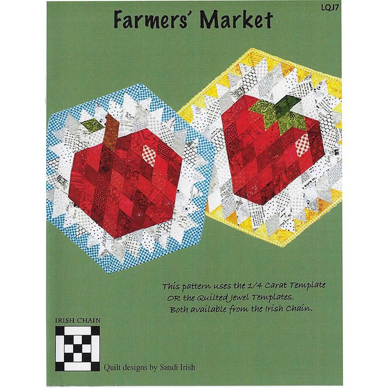 Farmer's Market Table Topper Pattern by Irish Chain - Irish Chain from Fort Worth Fabric Studio