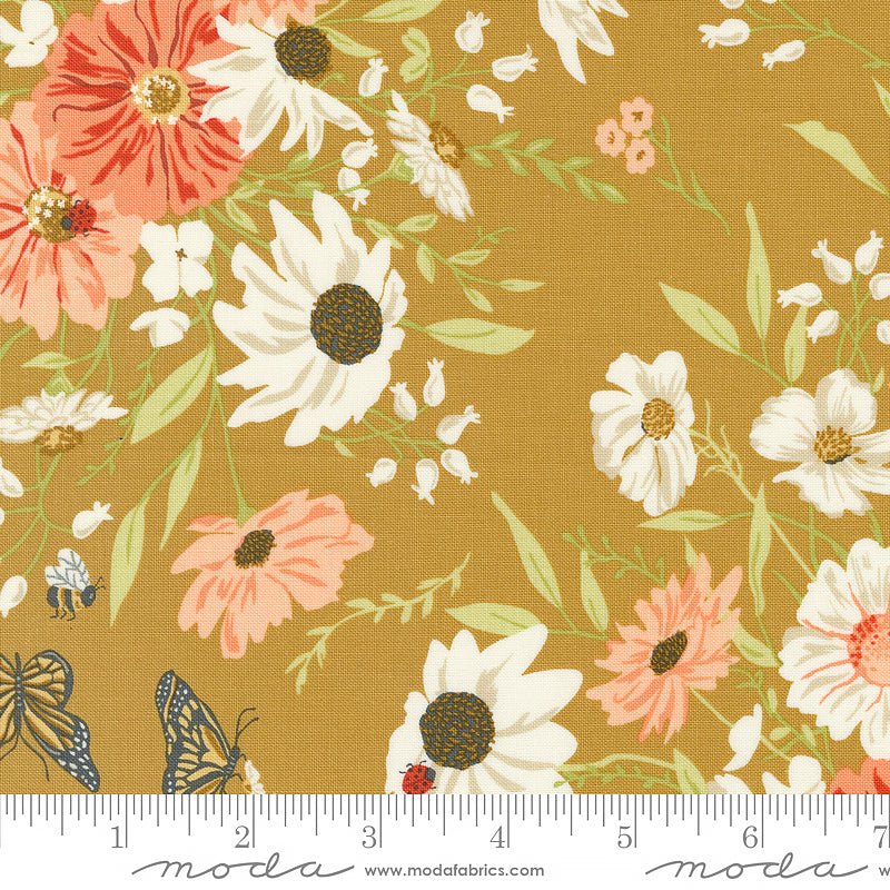 Farmstead Fresh Flower Haystack - Moda from Fort Worth Fabric Studio