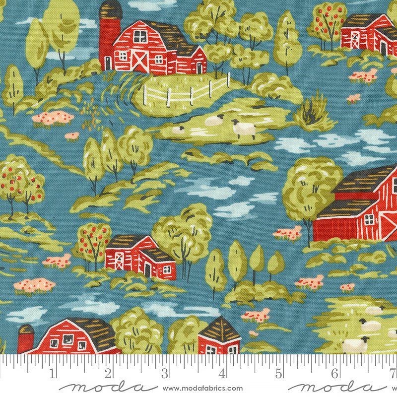 Farmstead Vintage Farm Overalls - Moda from Fort Worth Fabric Studio