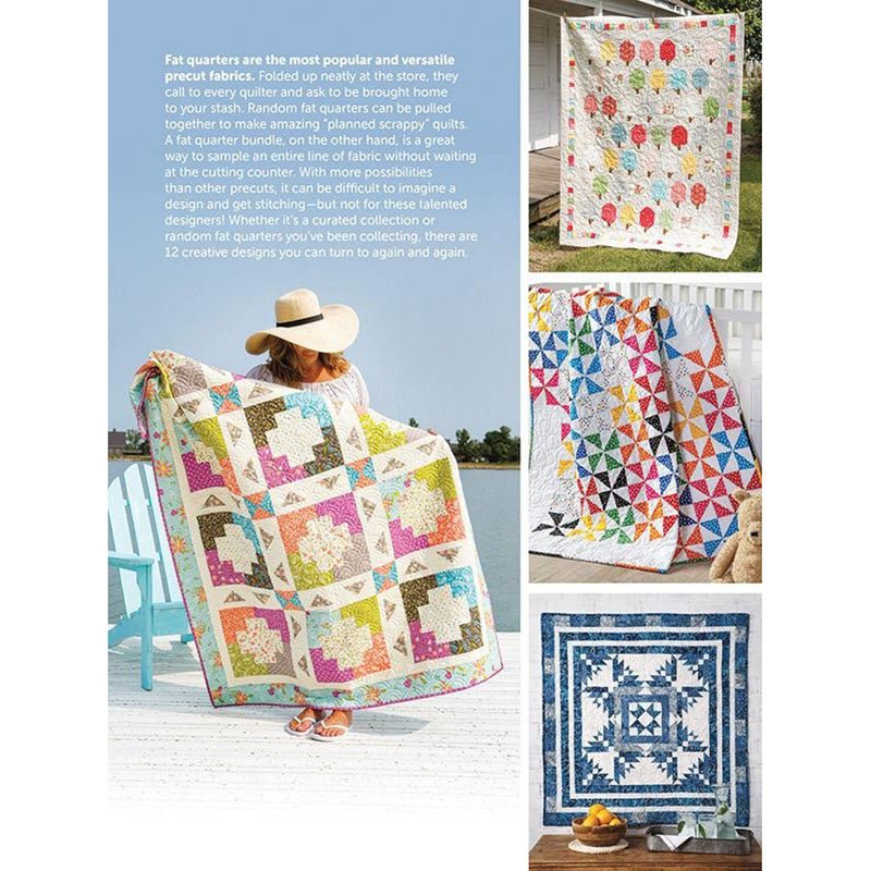 Fat Quarter Friendly Quilts Pattern Book - Annie's Quilting from Fort Worth Fabric Studio