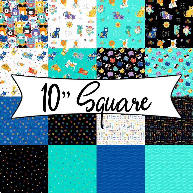 Fe - Line Frisky 10 Karat Gems 10" Squares - Wilmington Prints from Fort Worth Fabric Studio