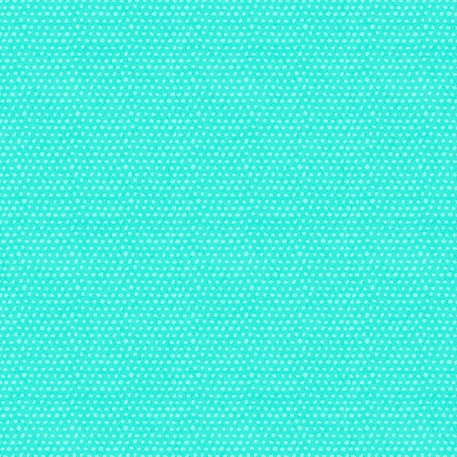 Fe - Line Frisky Dots Teal - Wilmington Prints from Fort Worth Fabric Studio