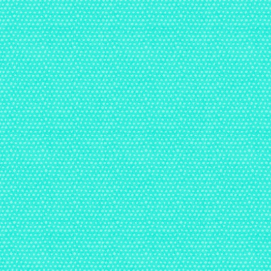 Fe - Line Frisky Dots Teal - Wilmington Prints from Fort Worth Fabric Studio