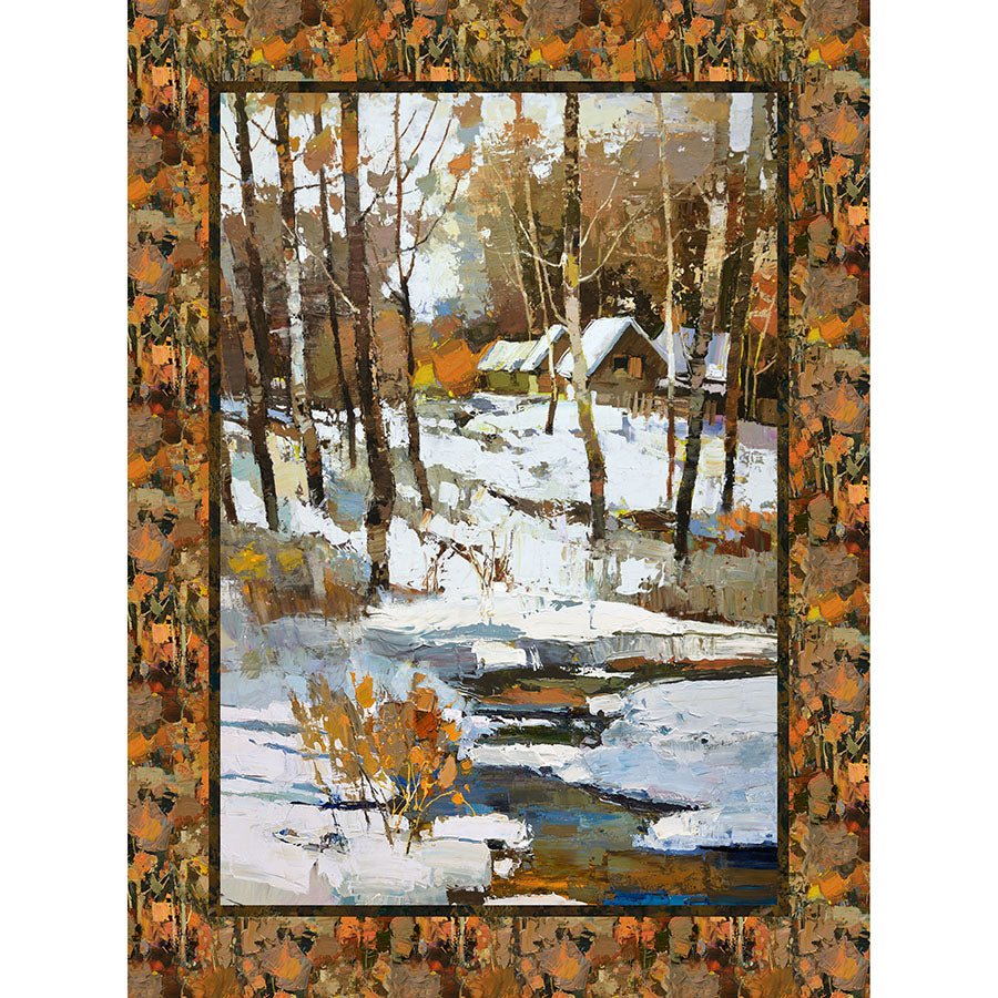 First Snow 32" Panel Multi - Northcott from Fort Worth Fabric Studio