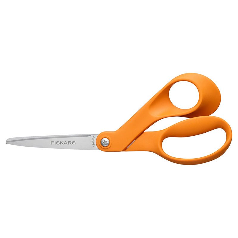 Fiskars Petite 7" Original Orange - Handled Scissors - Fiskars from Fort Worth Fabric Studio