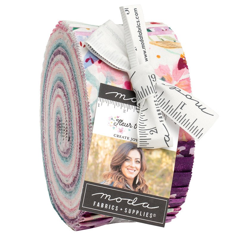 Fleur The Love Jelly Roll - Moda from Fort Worth Fabric Studio