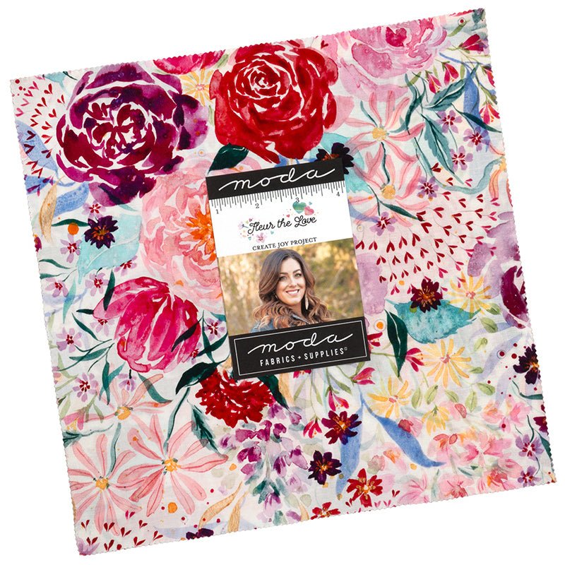 Fleur The Love Layer Cake - Moda from Fort Worth Fabric Studio