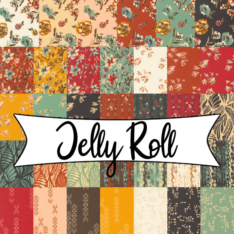 Flora & Thread Jelly Roll - Moda from Fort Worth Fabric Studio