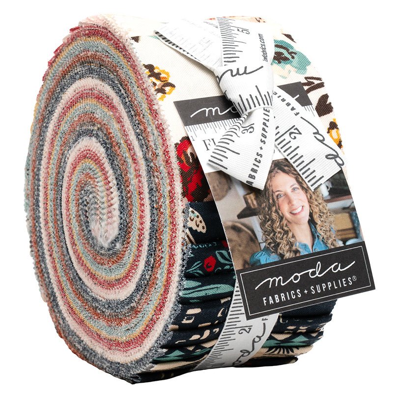 Flora & Thread Jelly Roll - Moda from Fort Worth Fabric Studio
