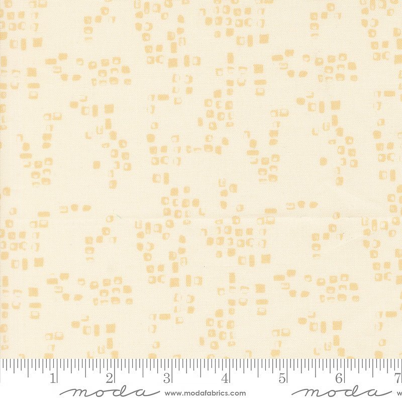 Flora & Thread Scattered Blenders Eggshell - Moda from Fort Worth Fabric Studio