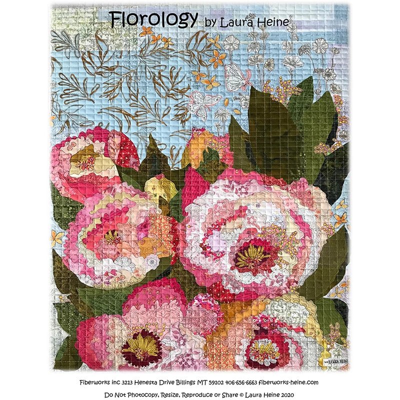 Florology Collage Pattern by Fiberworks Inc - Fiberworks Inc from Fort Worth Fabric Studio