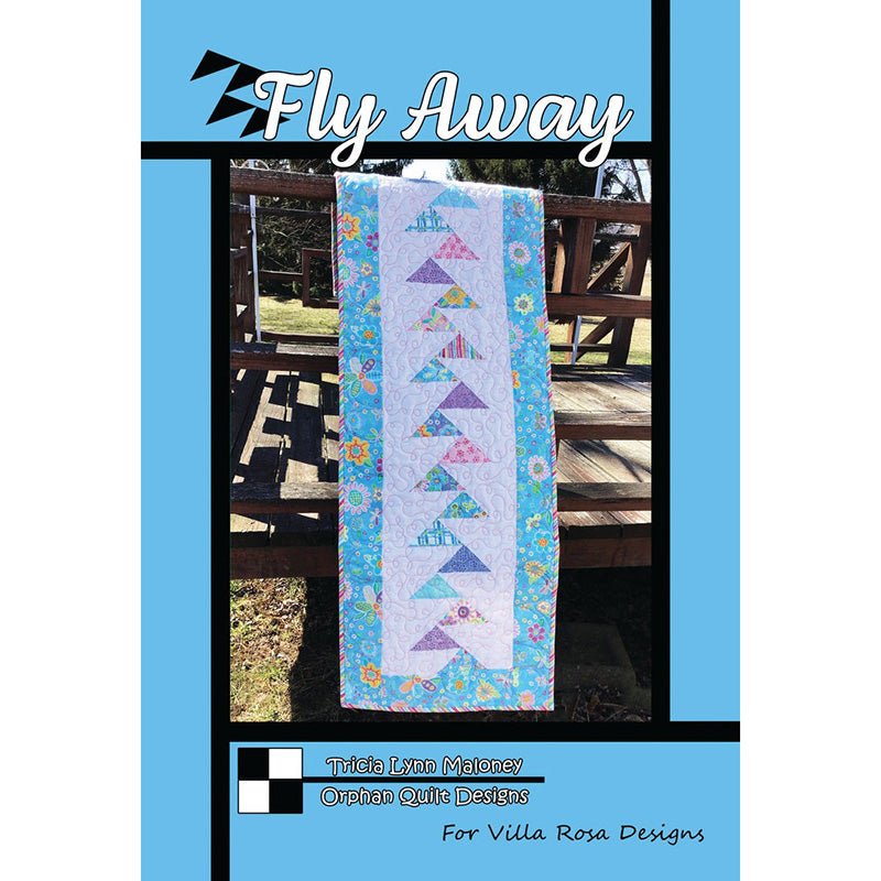 Fly Away Table Runner Pattern - Villa Rosa Designs from Fort Worth Fabric Studio