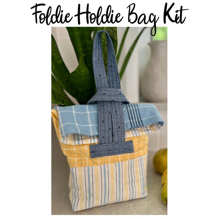 Foldie Holdie Bag Kit with Summer Solstice from Moda Kit by Moda