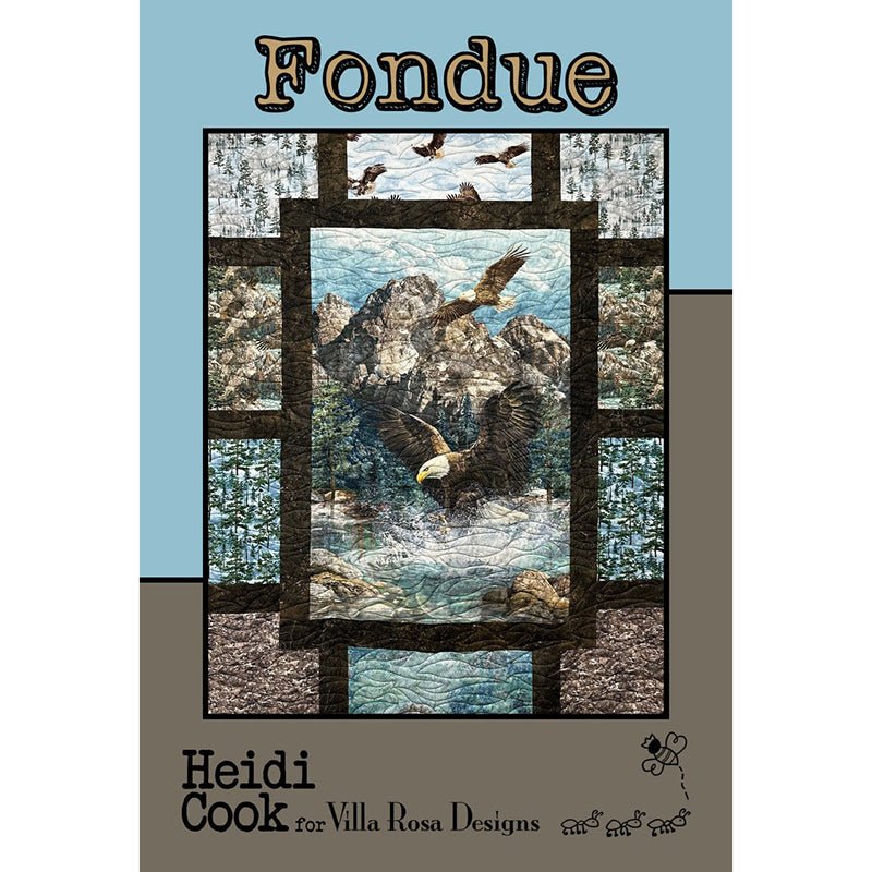 Fondue Quilt Pattern PDF Download - Villa Rosa Designs from Fort Worth Fabric Studio