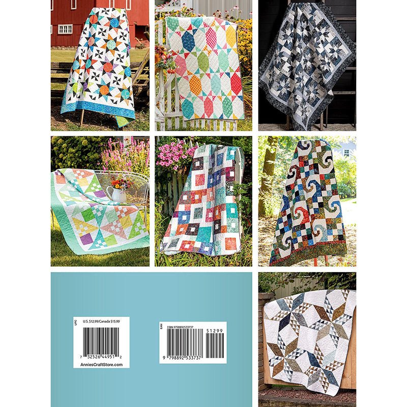 Forever Fabulous Fat Quarter Quilts Pattern Book - Annie's Quilting from Fort Worth Fabric Studio