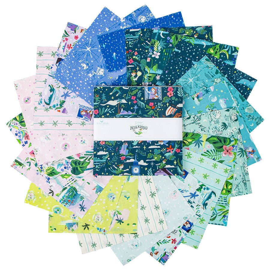 Forever Neverland 10" Stacker - Riley Blake from Fort Worth Fabric Studio