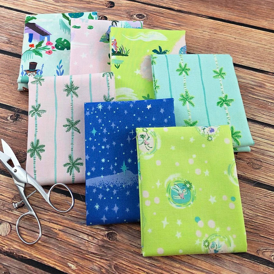 Forever Neverland Fat Quarter Bundle from Riley Blake 7 Prints - Riley Blake from Fort Worth Fabric Studio