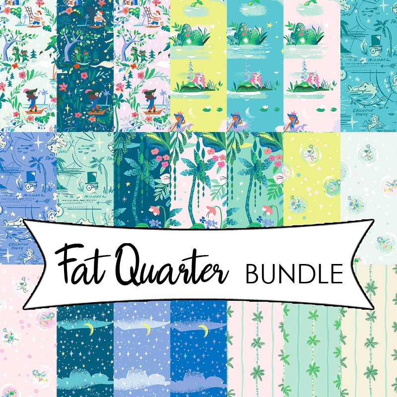 Forever Neverland Fat Quarter Bundle - Riley Blake from Fort Worth Fabric Studio