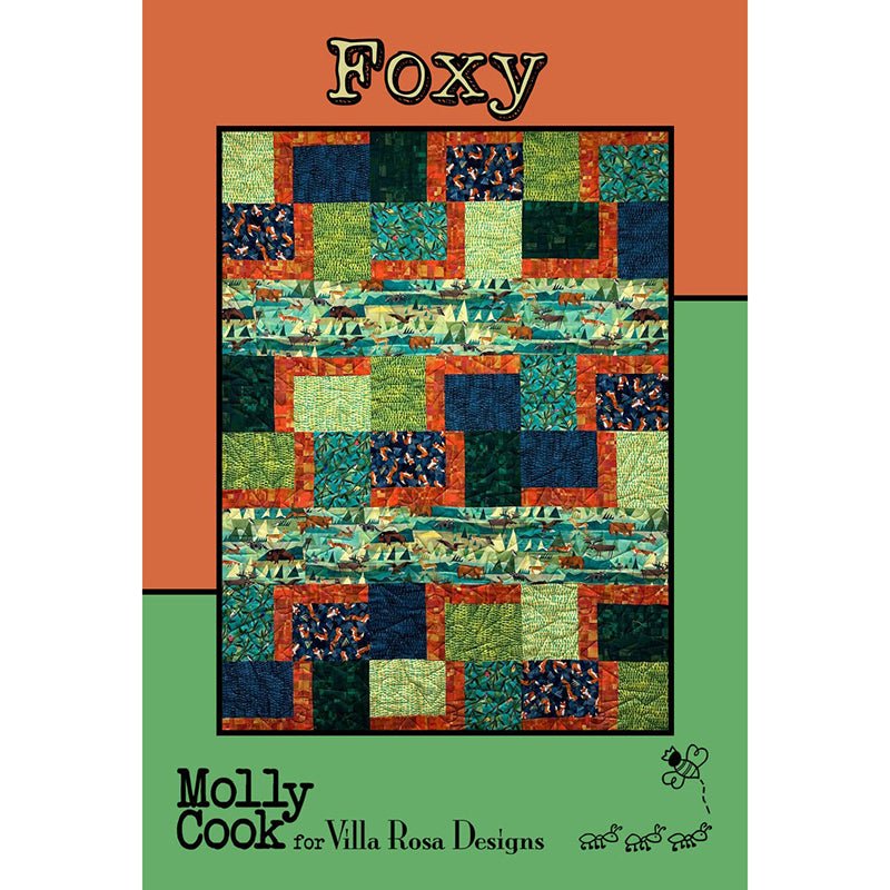 Foxy Quilt Pattern - Villa Rosa Designs from Fort Worth Fabric Studio