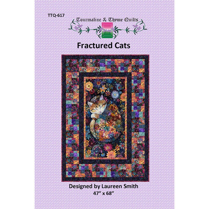Fractured Calico Quilt Pattern by Tourmaline & Thyme - Tourmaline & Thyme Quilts from Fort Worth Fabric Studio
