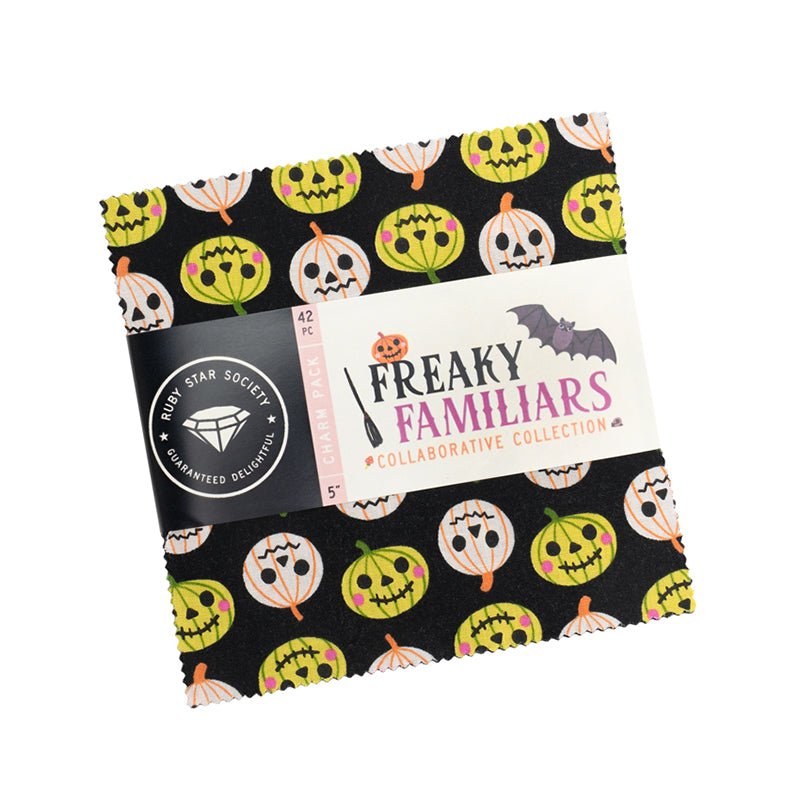 Freaky Familiars Charm Pack - Ruby Star Society from Fort Worth Fabric Studio