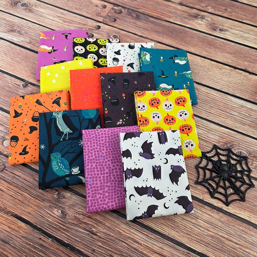 Freaky Familiars Fat Quarter Bundle 12 Prints - Ruby Star Society from Fort Worth Fabric Studio
