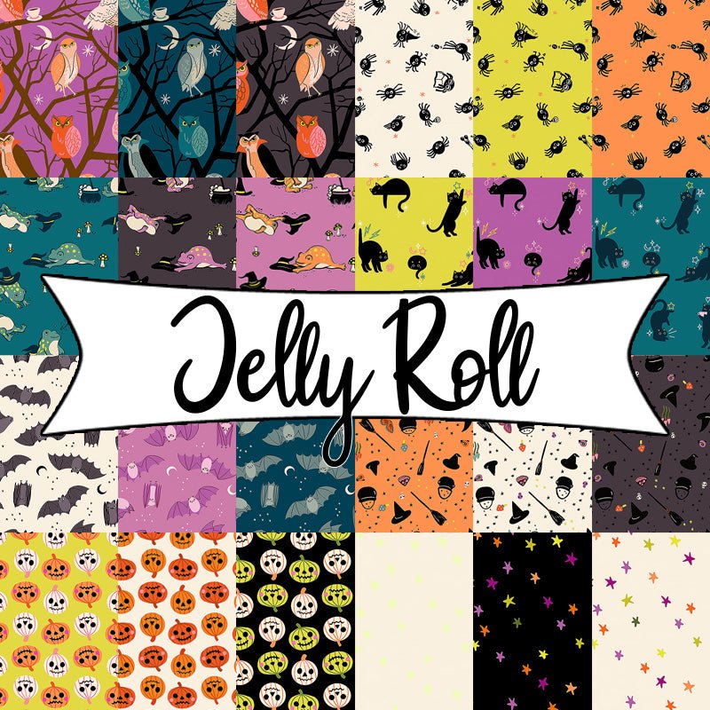 Freaky Familiars Jelly Roll - Ruby Star Society from Fort Worth Fabric Studio