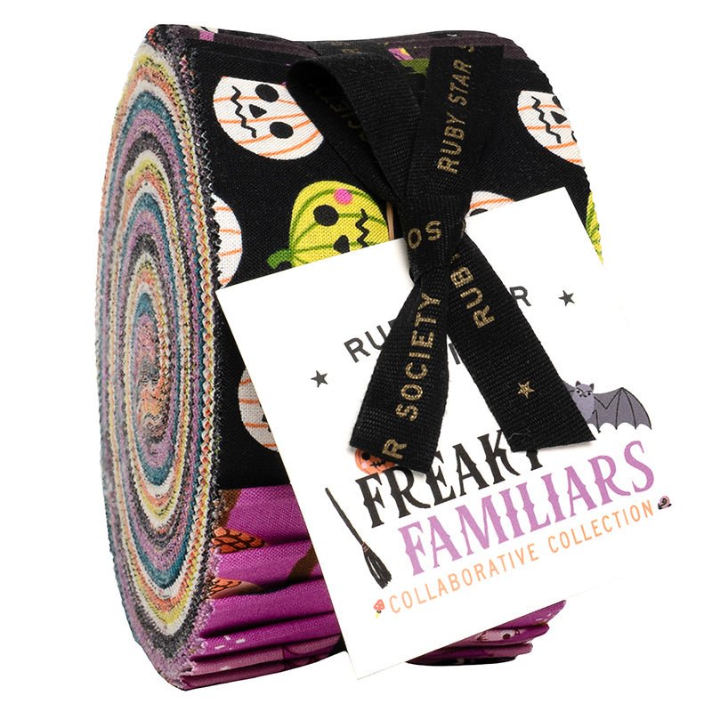 Freaky Familiars Jelly Roll - Ruby Star Society from Fort Worth Fabric Studio